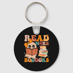 Groovy Boeken Ghost Lees Verder Boeken Grappige Le Sleutelhanger