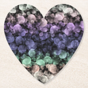 Groovy Boho Bellen Eclectische Uingender Pride Vla Kartonnen Onderzetters