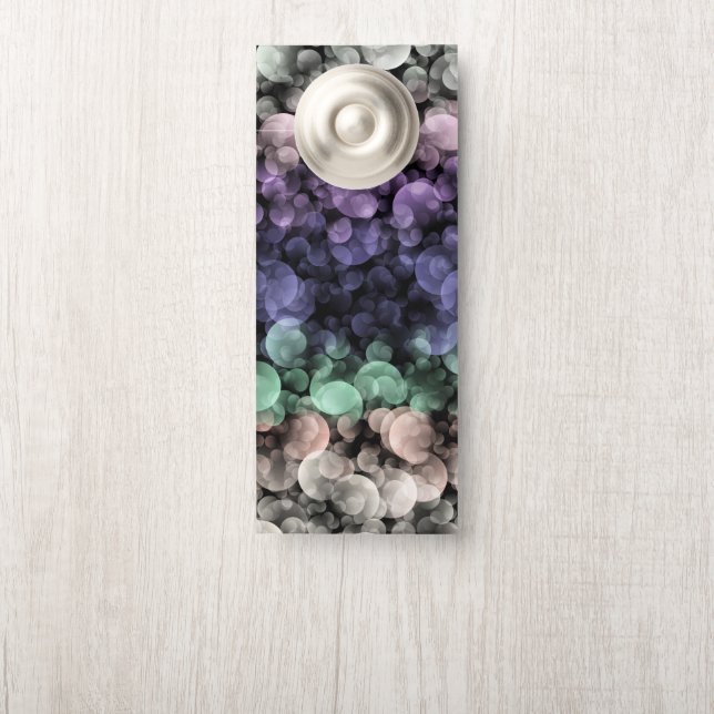 Groovy Boho Bubbles Eclectische Uingender Pride Vl (Op knop)