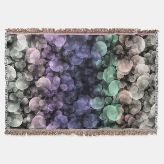 Groovy Boho Bubbles Eclectische Uingender Pride Vl Deken (Voorkant)