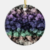 Groovy Boho Bubbles Eclectische Uingender Pride Vl Keramisch Ornament (Voorkant)