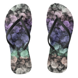 Groovy Boho Bubbles Eclectische Uingender Pride Vl Teenslippers