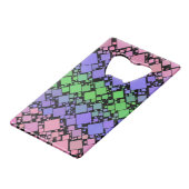 Groovy Boho Rétro Mod Géométrique Fierté Trigender (Dos Angle)