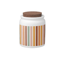 Groovy Boho Stripes Kleurrijk Naadloos Patroon