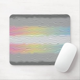 Groovy Boho Trippy Abstract Demifluid Pride Vlag Muismat