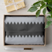 Groovy Boho ZigZag Abstract Agender Pride Flag Tissuepapier (Geschenk)