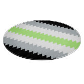 Groovy Boho ZigZag Abstract Agender Pride Vlag Snijplank (Hoek)