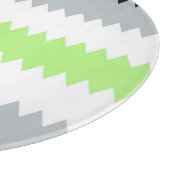 Groovy Boho ZigZag Abstract Agender Pride Vlag Snijplank (Hoek)