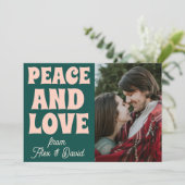 Groovy Bold Funky Christmas vrolijk en helder Kaart (Staand voorkant)