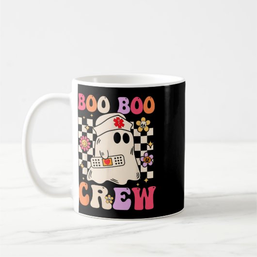 Groovy Boo Boo Crew Nurse Ghost Paramedic Funny Ha Koffiemok (Links)