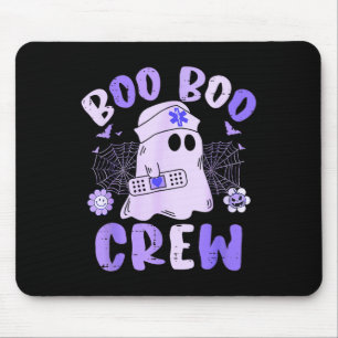 Groovy Boo Boo Crew Verpleegster Grappige Ghost Vr Muismat