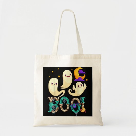 Groovy Boo Boo Crew Verpleegster Grappige Ghost Vr Tote Bag (Voorkant)