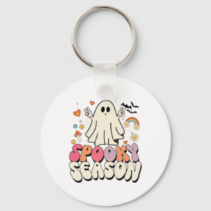 Groovy Boo Ghost Spooky Halloween Kostuums Mannen  Sleutelhanger