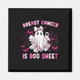 Groovy Borstkanker Is Boo Sheet Awareness Halve Magneet