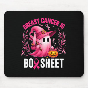 Groovy Borstkanker Is Boo Sheet Awareness Halve Muismat