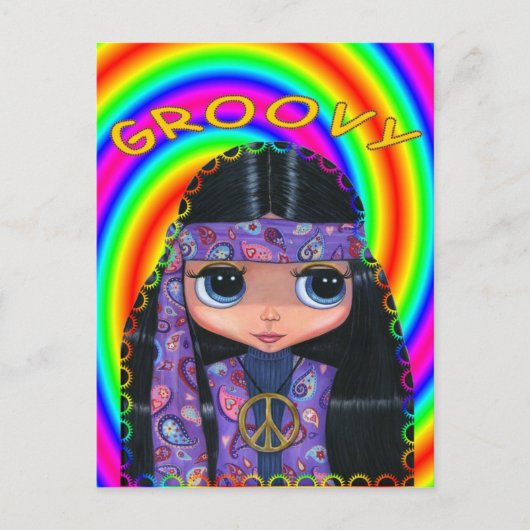 Groovy Briefkaart (Voorkant)
