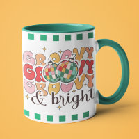 Groovy & Bright Retro Kerstdisco Glitter Ball