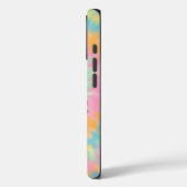 Groovy Bubblegum Blowing Tree Frog Tie Dye Case-Mate iPhone Case (Achterkant / Links)