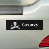 Groovy Bumpersticker (Op auto)