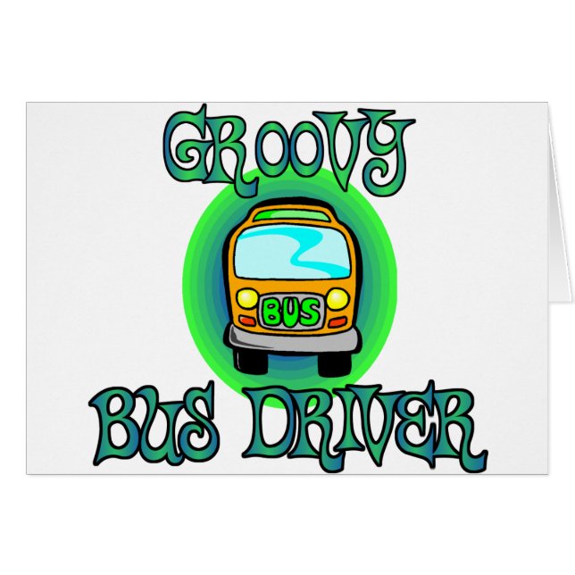 Groovy Bus Driver (Voorkant Horizontaal)