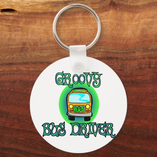 Groovy Bus Driver Sleutelhanger (Voorkant)