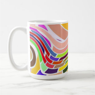 Groovy Candy Swirl Koffiemok