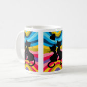 Groovy Cats Koffiemok (Voorkant links)