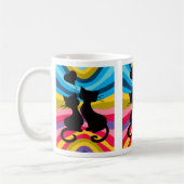 Groovy Cats Koffiemok (Links)