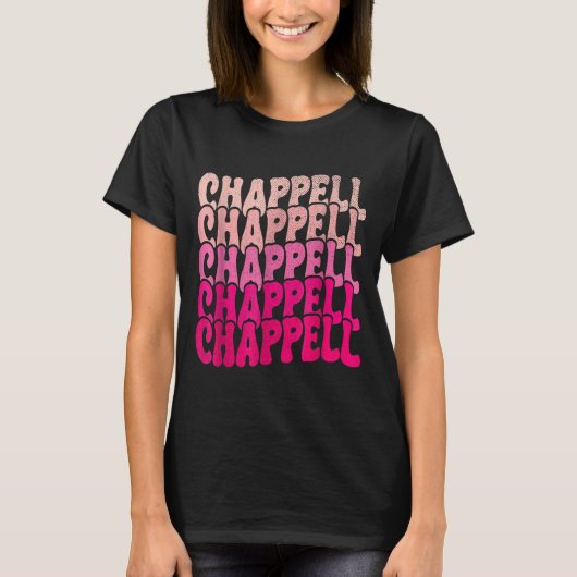 Groovy Chappell First Name D Chappell Tees Meme (Voorkant)