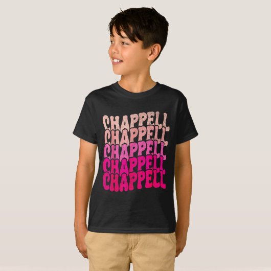 Groovy Chappell First Name D Chappell Tees Meme (Voorkant volledig)