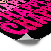 Groovy Chappell First Name D Chappell Tees Meme Poster (Hoek)