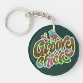 Groovy Chick Sleutelhanger (Voorkant)