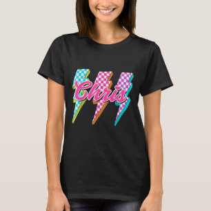 Groovy Chris Bliksemschicht Geruit I Love Meme T-shirt