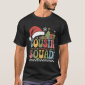 Groovy Christmas Cousin Squad Xmas Matching Boys G T-shirt (Voorkant)