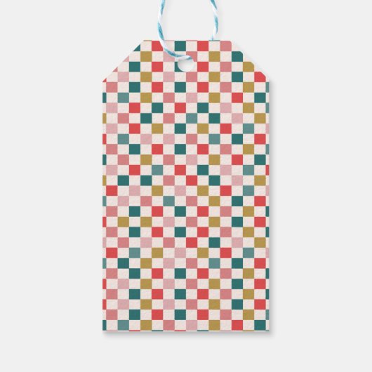 Groovy Christmas Gift Label Cadeaulabel (Achterkant)