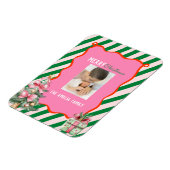 Groovy Christmas Tree Doodle Photo Magneet (Linkerzijde)