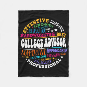 Groovy College Adviseur Waarderingsweek Ck Naar Sc Fleece Deken