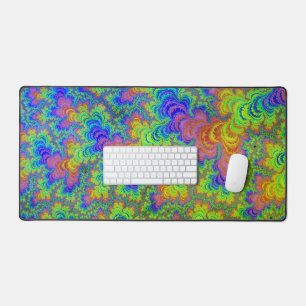 Groovy Coloré Boho Hippie Trippy Arc-en-Ciel Fract