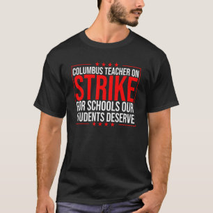 Groovy Columbus Ohio School Leraren Staking OH The T-shirt