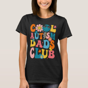 Groovy Cool Autisme Dads Club Autisme Bewustzijn Z T-shirt