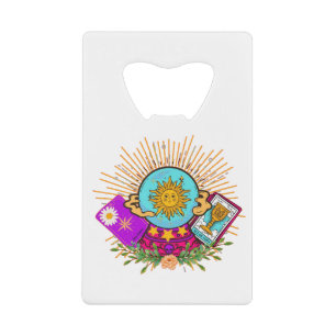Groovy Crystal Ball Kredietkaart Flessenopener