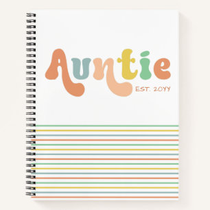 Groovy Custom Auntie Fixed Rentesubsidies Notitieboek