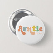 Groovy Custom Auntie Fixed | Rentesubsidies Ronde Button 5,7 Cm (Voorkant /achterkant)