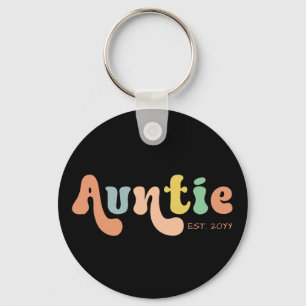 Groovy Custom Auntie Fixed Rentesubsidies Sleutelhanger