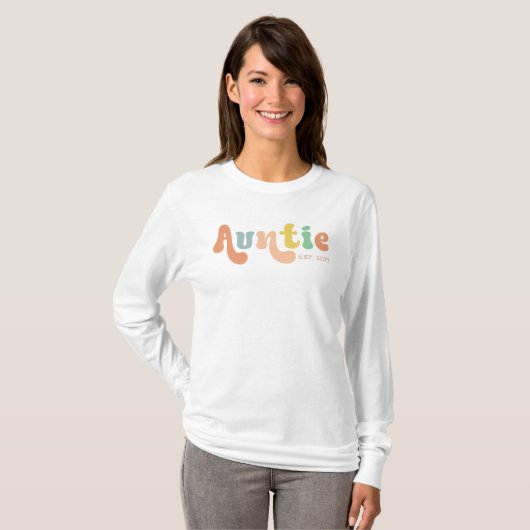 Groovy Custom Auntie Fixed | Rentesubsidies T-shirt (Voorkant volledig)