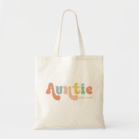 Groovy Custom Auntie Fixed | Rentesubsidies Tote Bag (Voorkant)