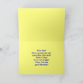 Groovy Dad Vaderdag Stropdas-Dye Kaart (Binnen)