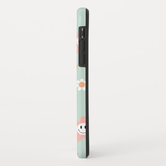Groovy Daisies iPhone XR hoesje (Achterkant/links)