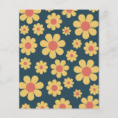 Groovy Daisy Arch 16e verjaardagsfeestje (Achterkant)