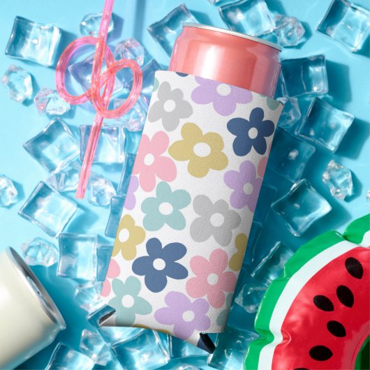 Groovy Daisy Flowers Retro Boho Floral (Insitu Zomer)